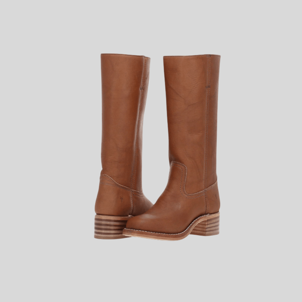Krystal | Women's Sleek Knee High Heeled Boots