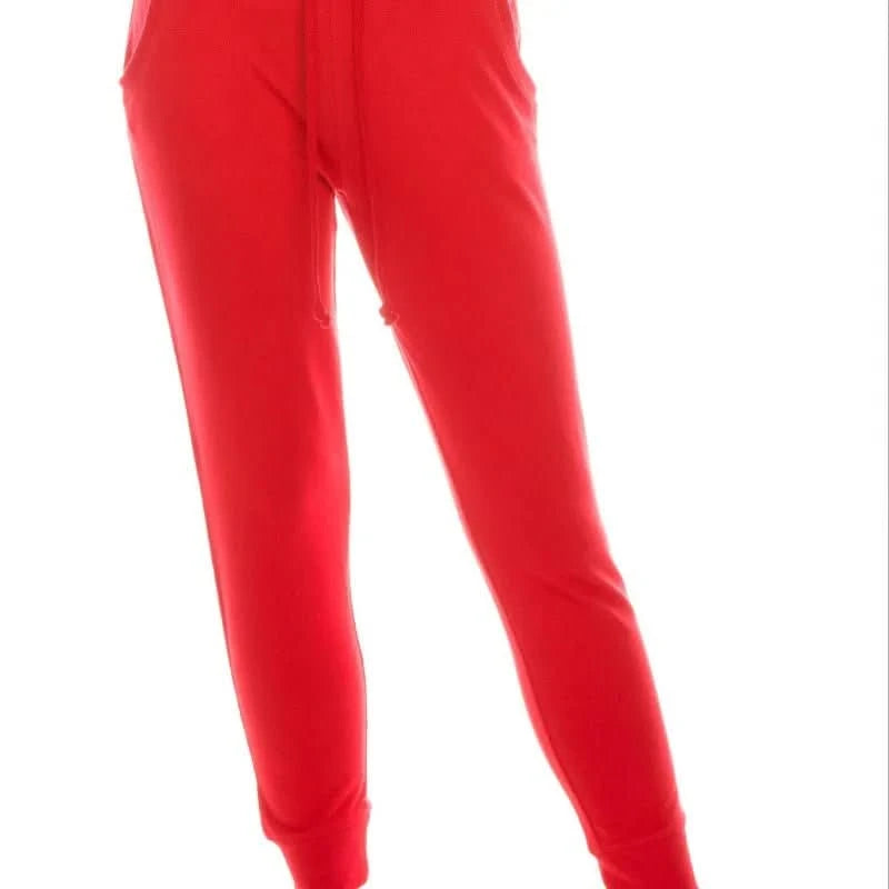 Nicole | Women's Elastic Waist Tapered Jogger Trousers