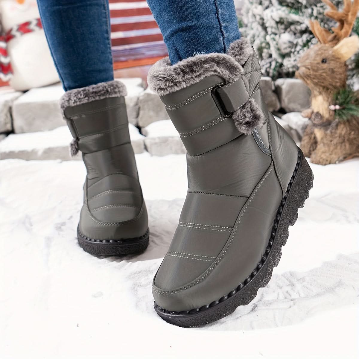 Beatriz | Botas de nieve de invierno cálidas y acogedoras para mujer