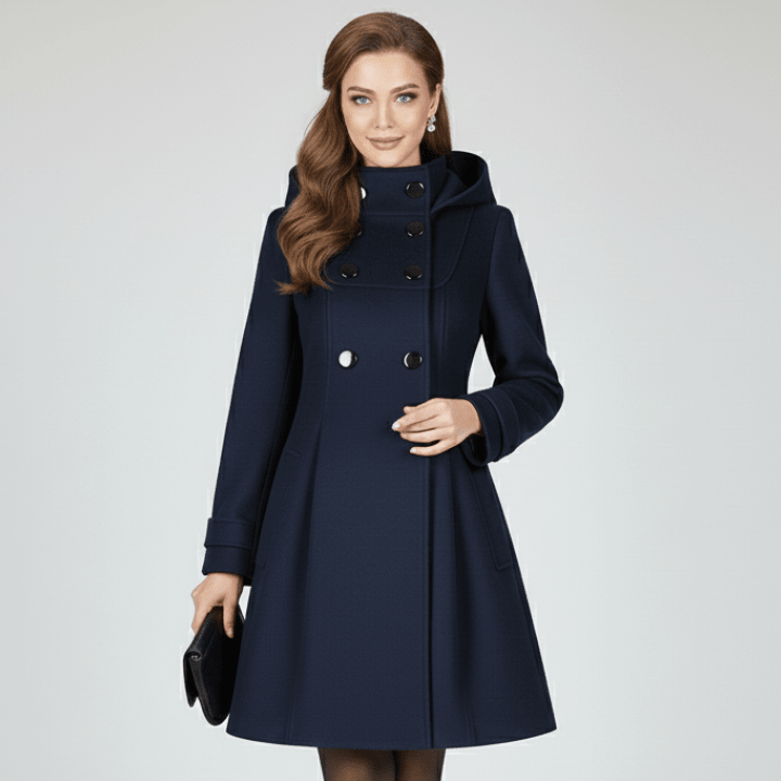 Regan | Women's Hooded Button-Front Parka