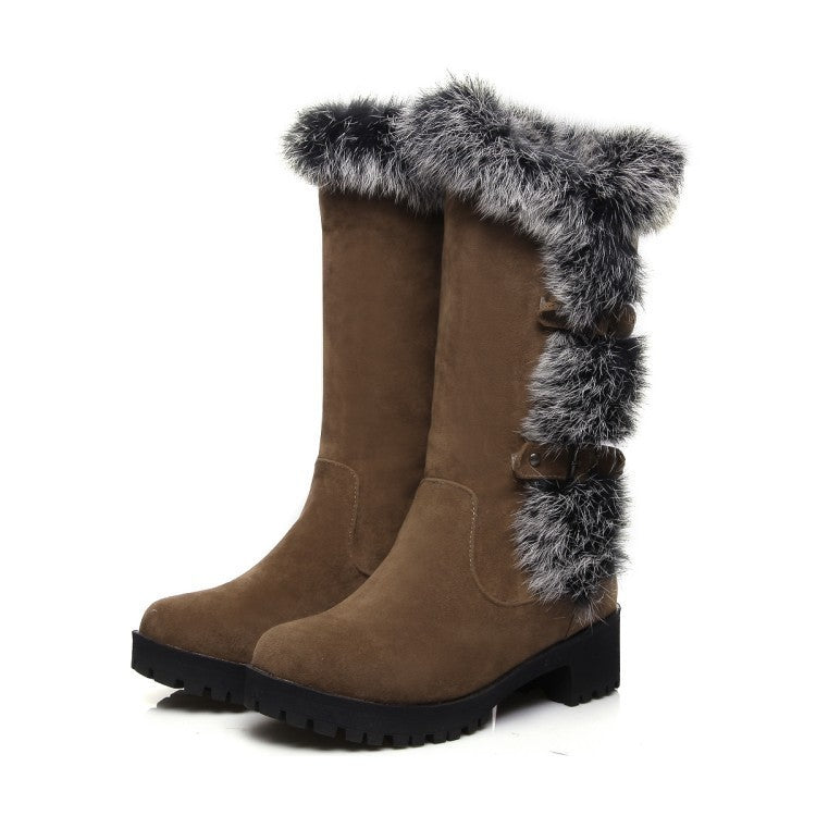Emilie | Women's Mid-Calf Winter Walking Boots