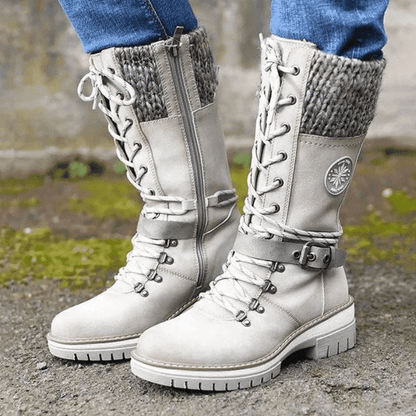 Zaria | Women's Casual Lace-Up Winter Boots