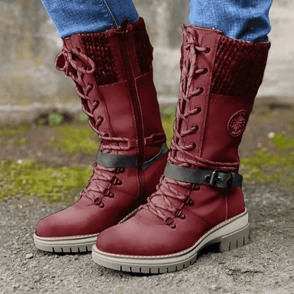 Zaria | Women's Casual Lace-Up Winter Boots
