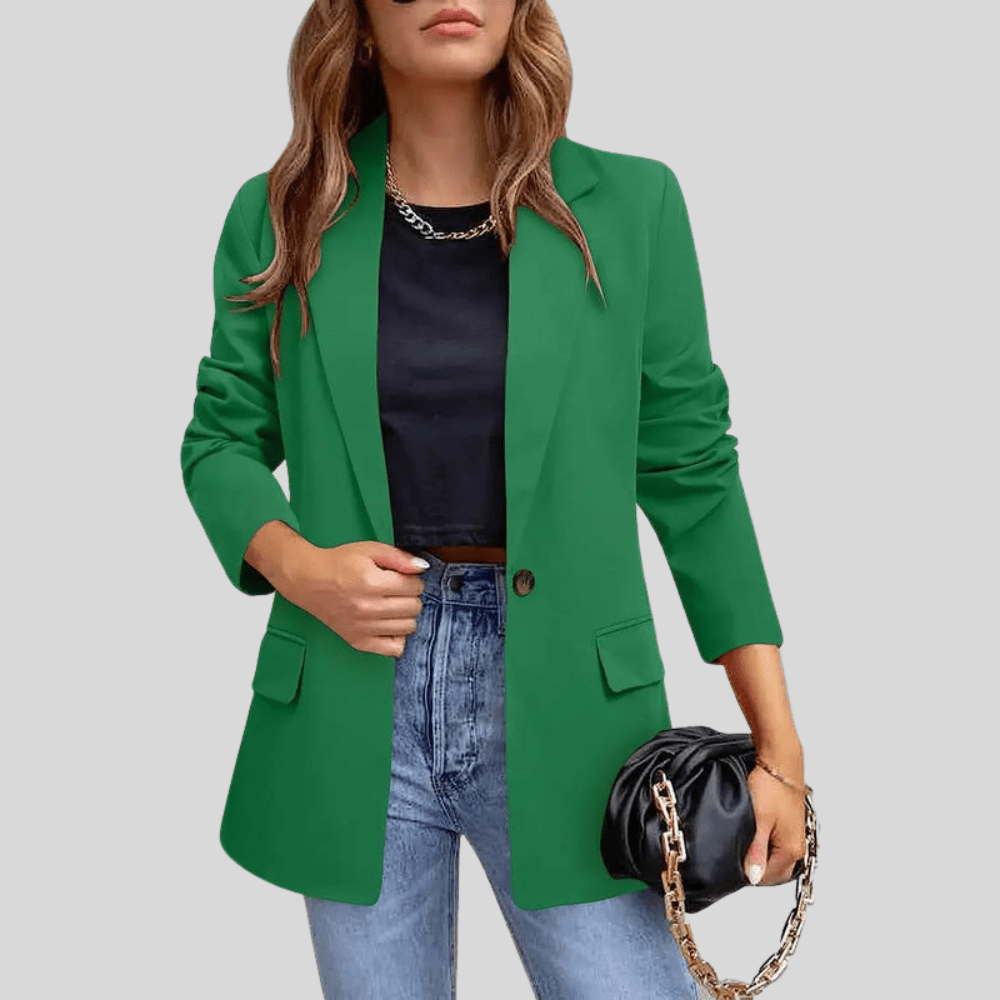 Leslie | Women's Oversized Turn-Down Collar Blazer