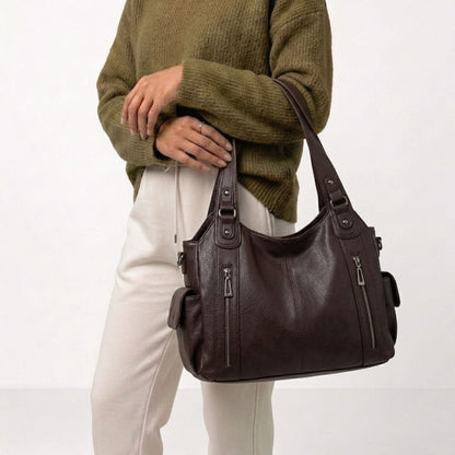 Kianna | Women's Spacious Multi-Pocket Shoulder Bag