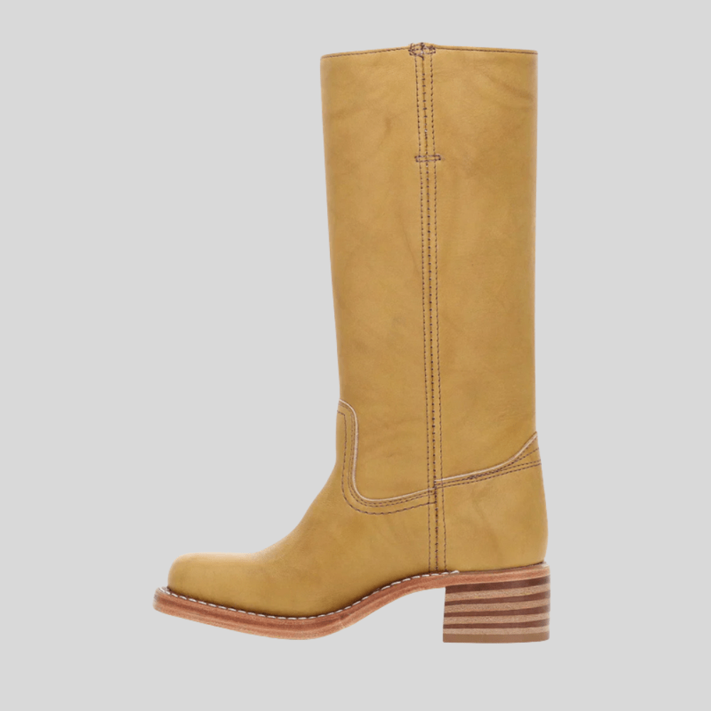 Krystal | Women's Sleek Knee High Heeled Boots