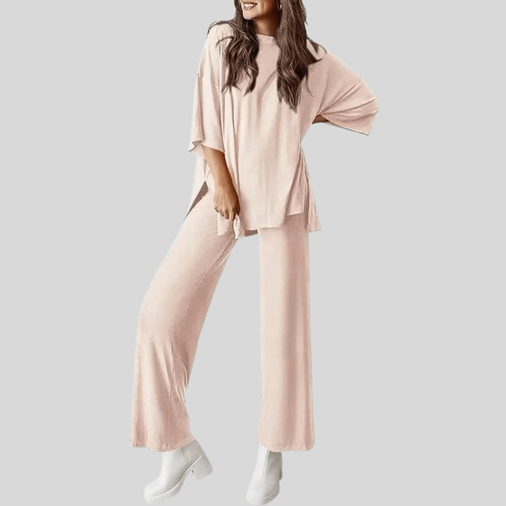 Isabella | Women's Two Piece Lounge Set with Pocketed Trousers