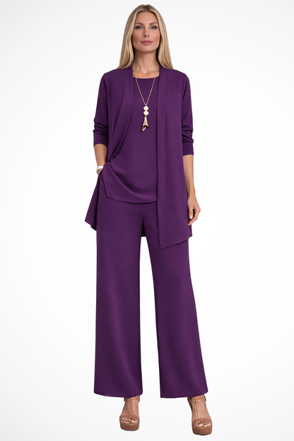 Alisa | Women's Formal 3-Piece Evening Suit Set