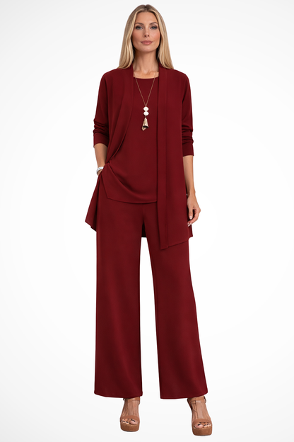 Alisa | Women's Formal 3-Piece Evening Suit Set