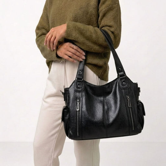 Kianna | Women's Spacious Multi-Pocket Shoulder Bag