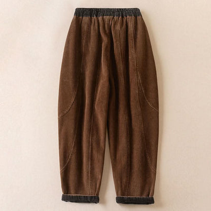 Kirstin | Women's Brushed Loose-Fit Drawstring Trousers