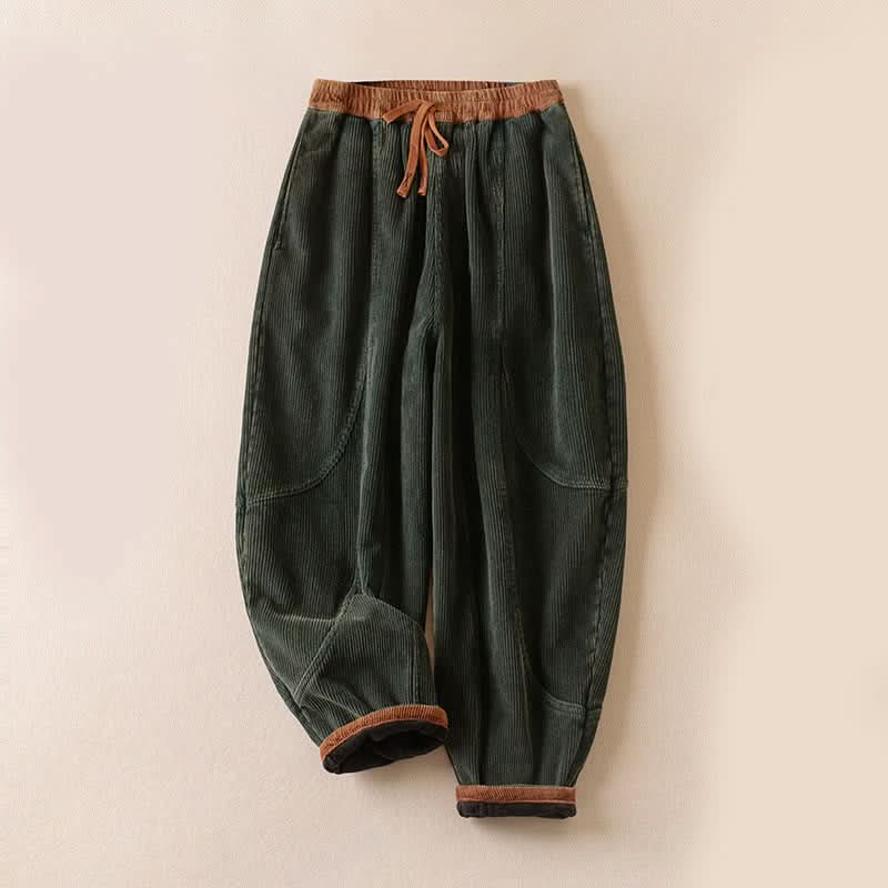 Kirstin | Women's Brushed Loose-Fit Drawstring Trousers