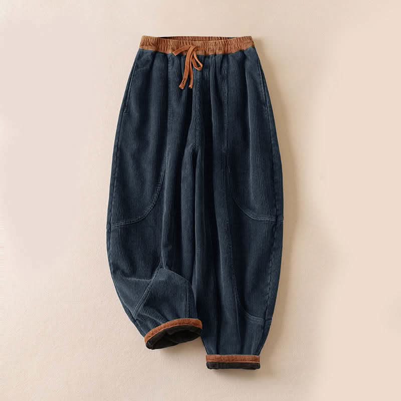 Kirstin | Women's Brushed Loose-Fit Drawstring Trousers