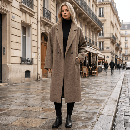 Alycia | Women's Double-Breasted Trench Coat