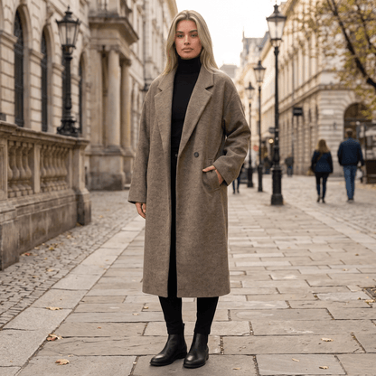 Alycia | Women's Double-Breasted Trench Coat
