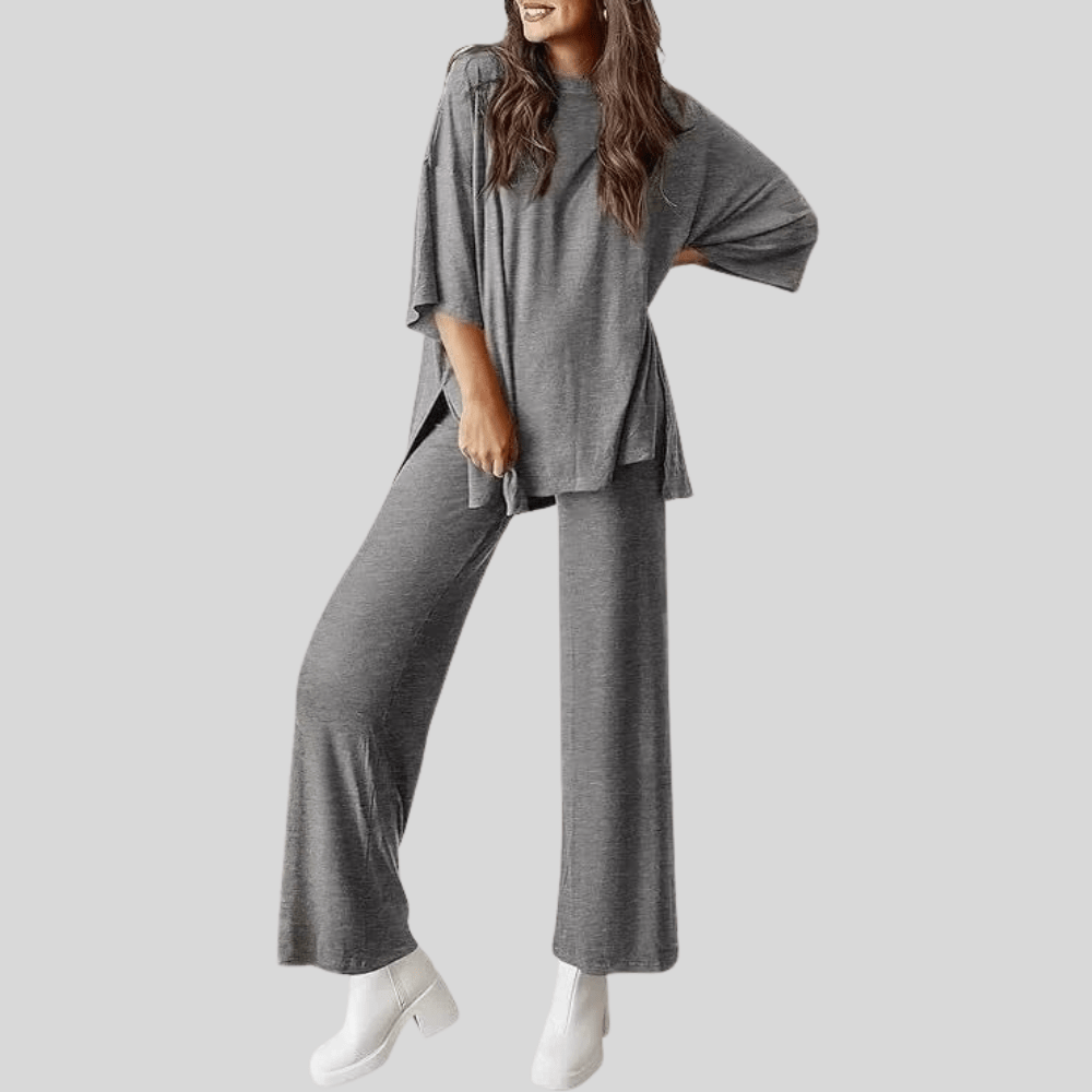 Isabella | Women's Two Piece Lounge Set with Pocketed Trousers