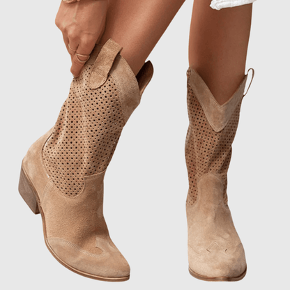Daniela | Orthopädische Western-Cowboystiefel für Damen