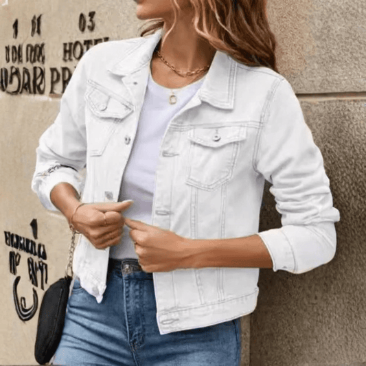Cheyenne | Women's Button-Down Casual Jacket with Chest Pocket