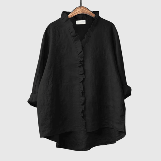 Bethany | Women's Ruffled Occasion Shirt Outfit