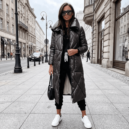 Aleah | Women's Zip-Up Winter Coat for Commuting