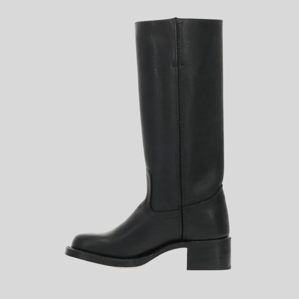 Krystal | Women's Sleek Knee High Heeled Boots