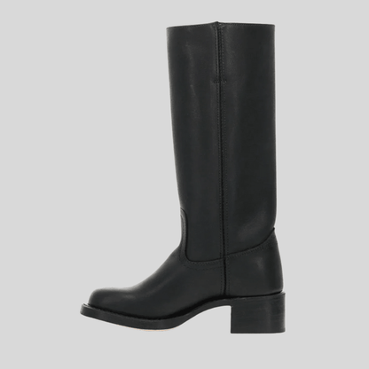 Krystal | Women's Sleek Knee High Heeled Boots