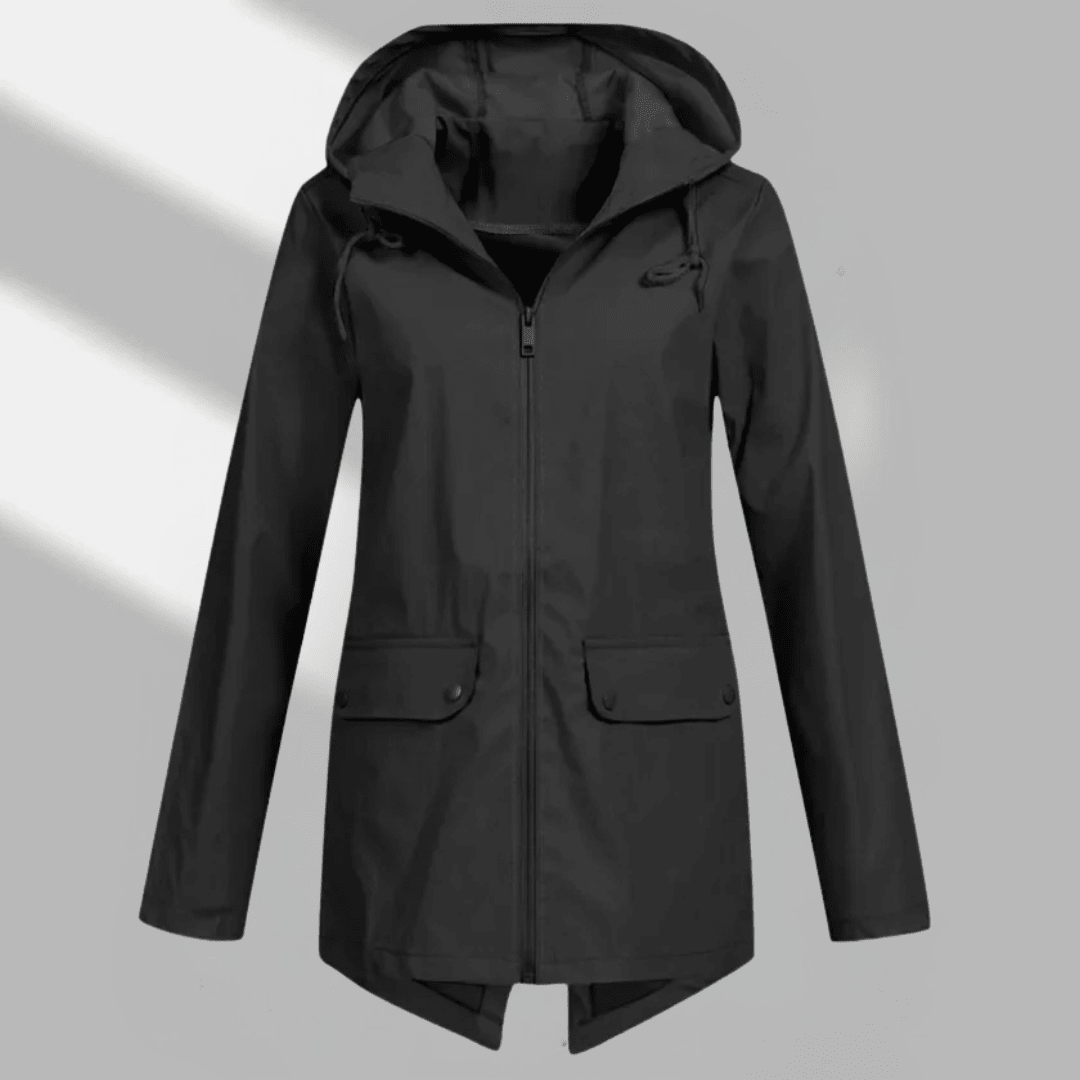 Kelley | Women's Hooded Longline Zip Utility Coat