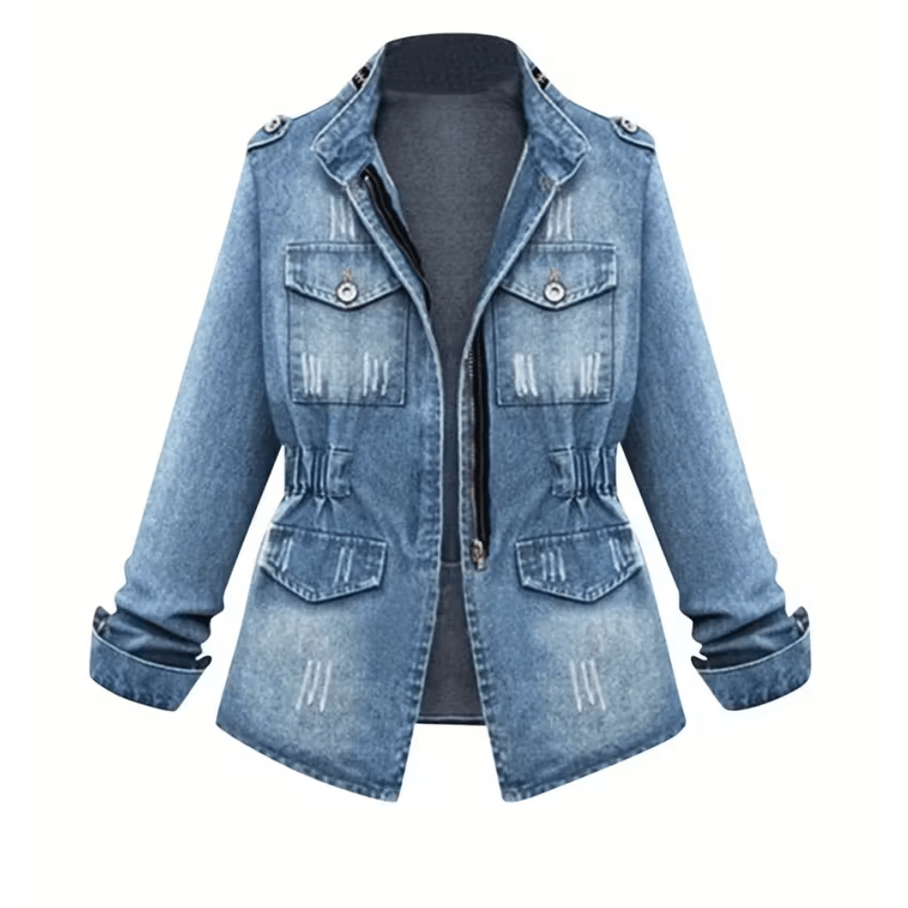 Brandi | Women's Structured Cinched Utility Jacket