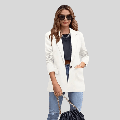 Leslie | Women's Oversized Turn-Down Collar Blazer
