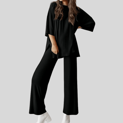 Isabella | Women's Two Piece Lounge Set with Pocketed Trousers