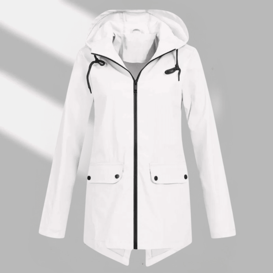 Kelley | Women's Hooded Longline Zip Utility Coat