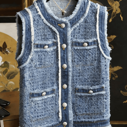 Carolyn | Women's Vintage Lightweight Vest Top