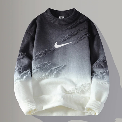 Desirae | Women's Gradient Crewneck Knit Jumper