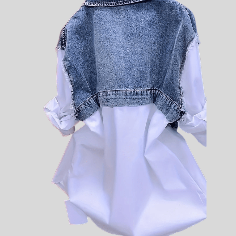 Janet | Women's Patchwork Casual Shirt Top