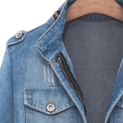 Brandi | Women's Structured Cinched Utility Jacket
