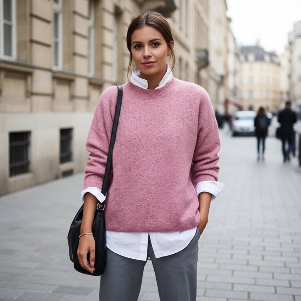 Alayna | Women's Winter Knitted Long Sleeve Sweater