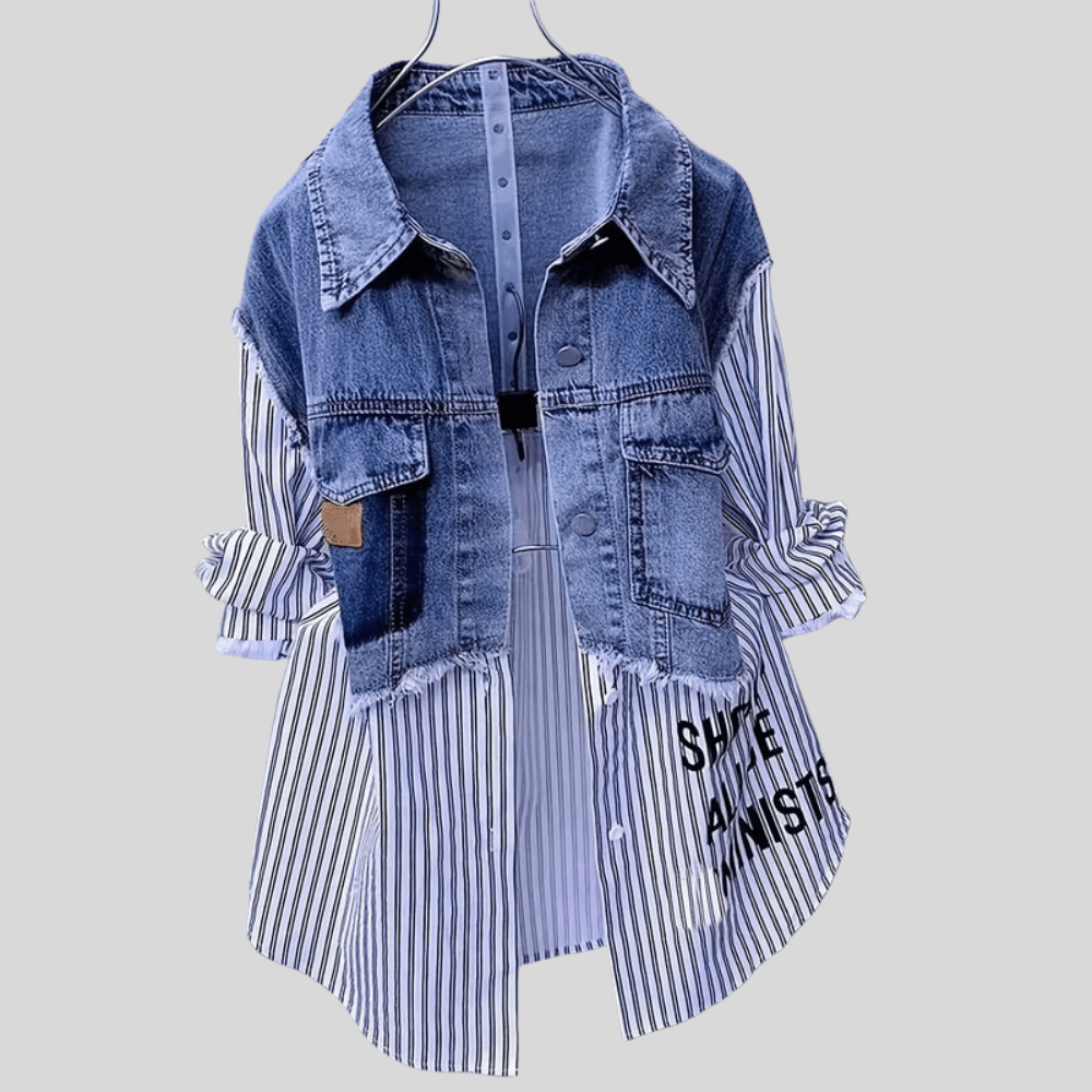 Janet | Women's Patchwork Casual Shirt Top
