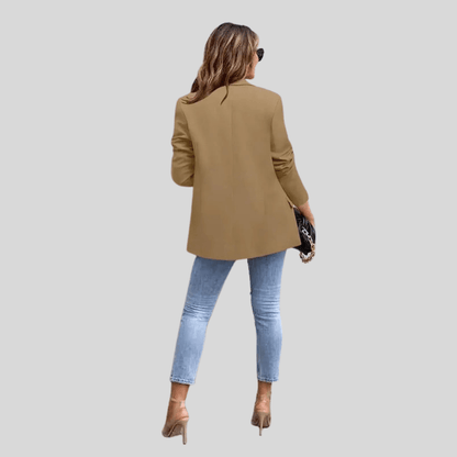 Leslie | Women's Oversized Turn-Down Collar Blazer