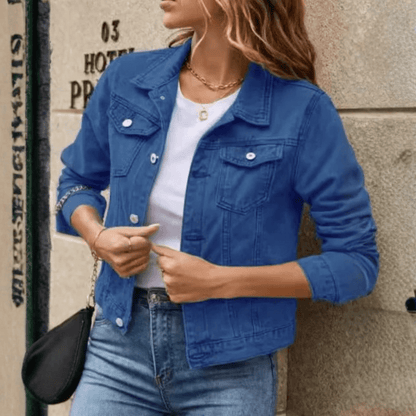 Cheyenne | Women's Button-Down Casual Jacket with Chest Pocket