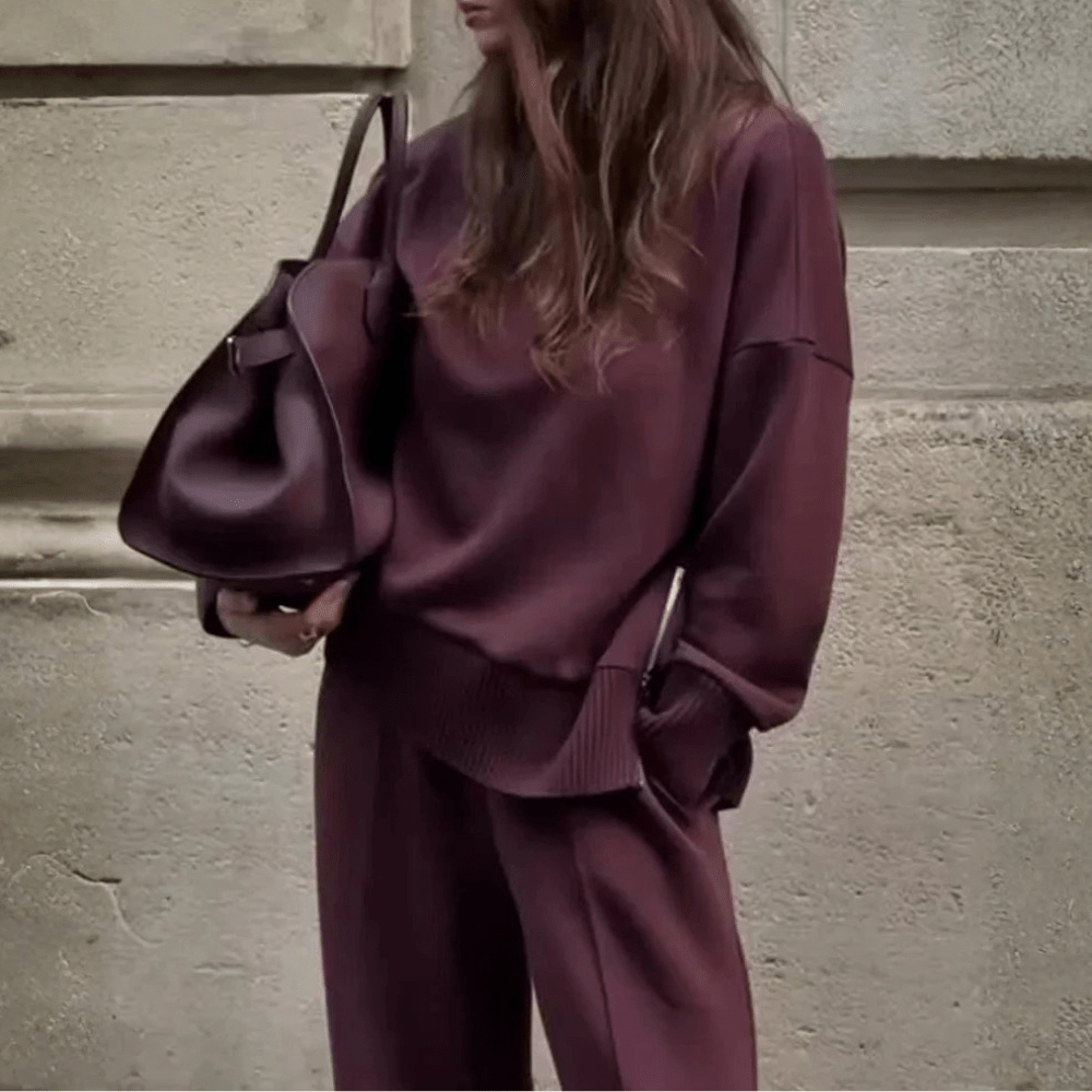 Carly | Women's Cosy Jumper and Trousers Set