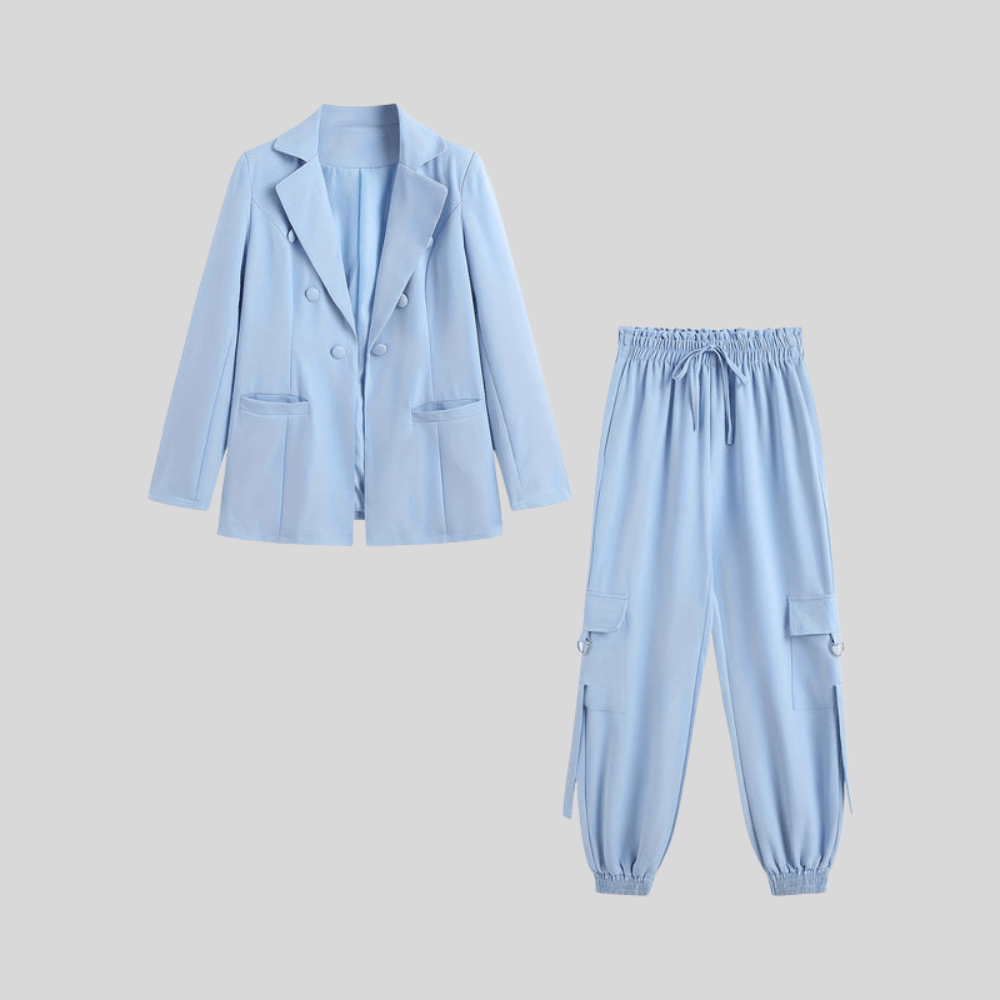Makayla | Women's Blazer and Jogger Trousers Set