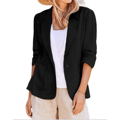 Lydia | Women's Tailored Single-Button Blazer Jacket