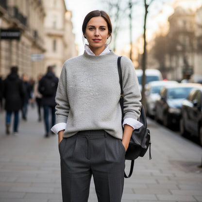 Alayna | Women's Winter Knitted Long Sleeve Sweater