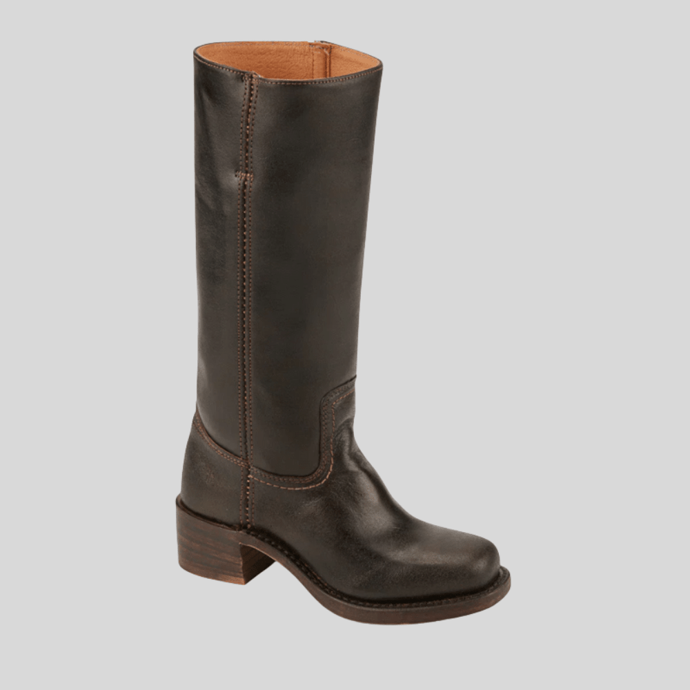 Krystal | Women's Sleek Knee High Heeled Boots