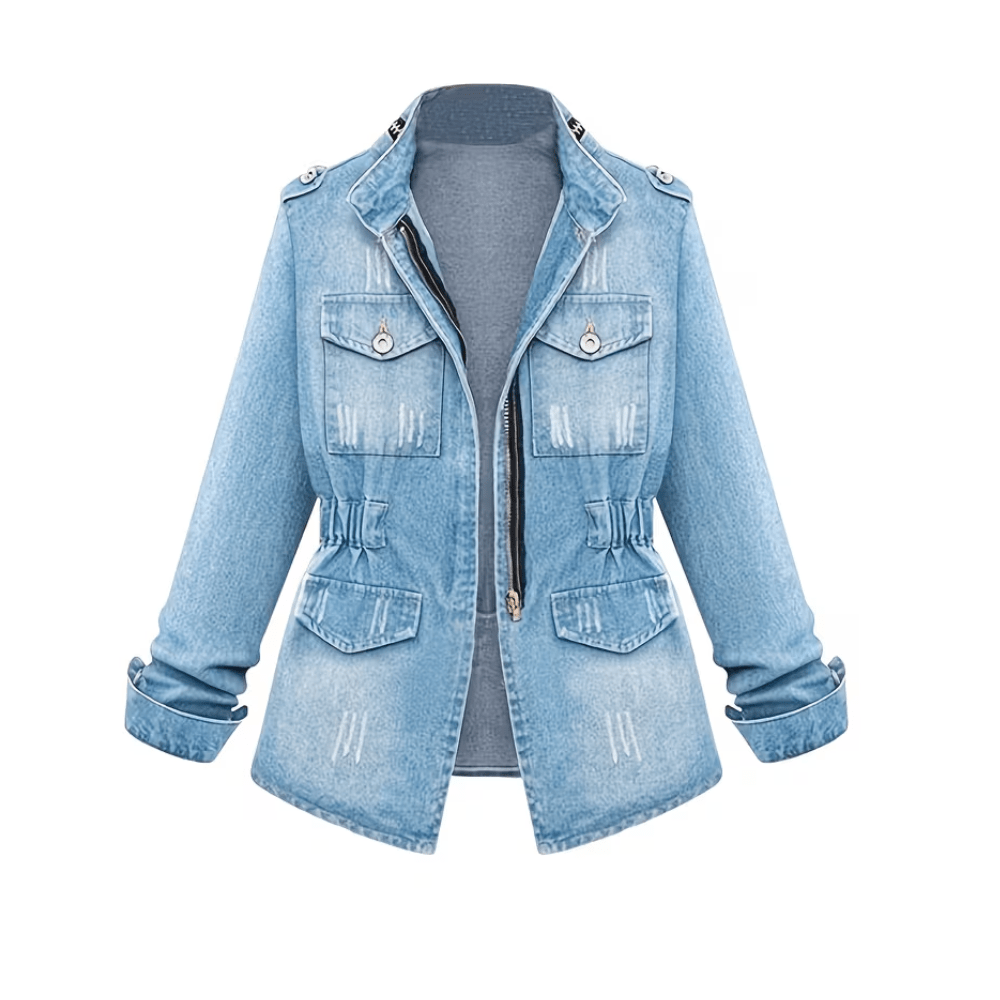 Brandi | Women's Structured Cinched Utility Jacket