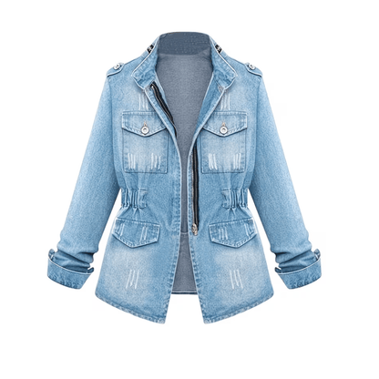 Brandi | Women's Structured Cinched Utility Jacket