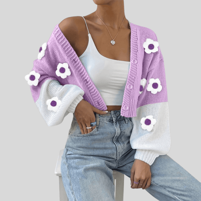 Natasha | Women's Floral Long Duster Cardigan