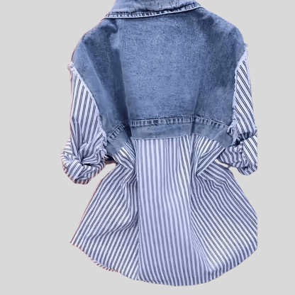 Janet | Women's Patchwork Casual Shirt Top
