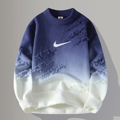 Desirae | Women's Gradient Crewneck Knit Jumper