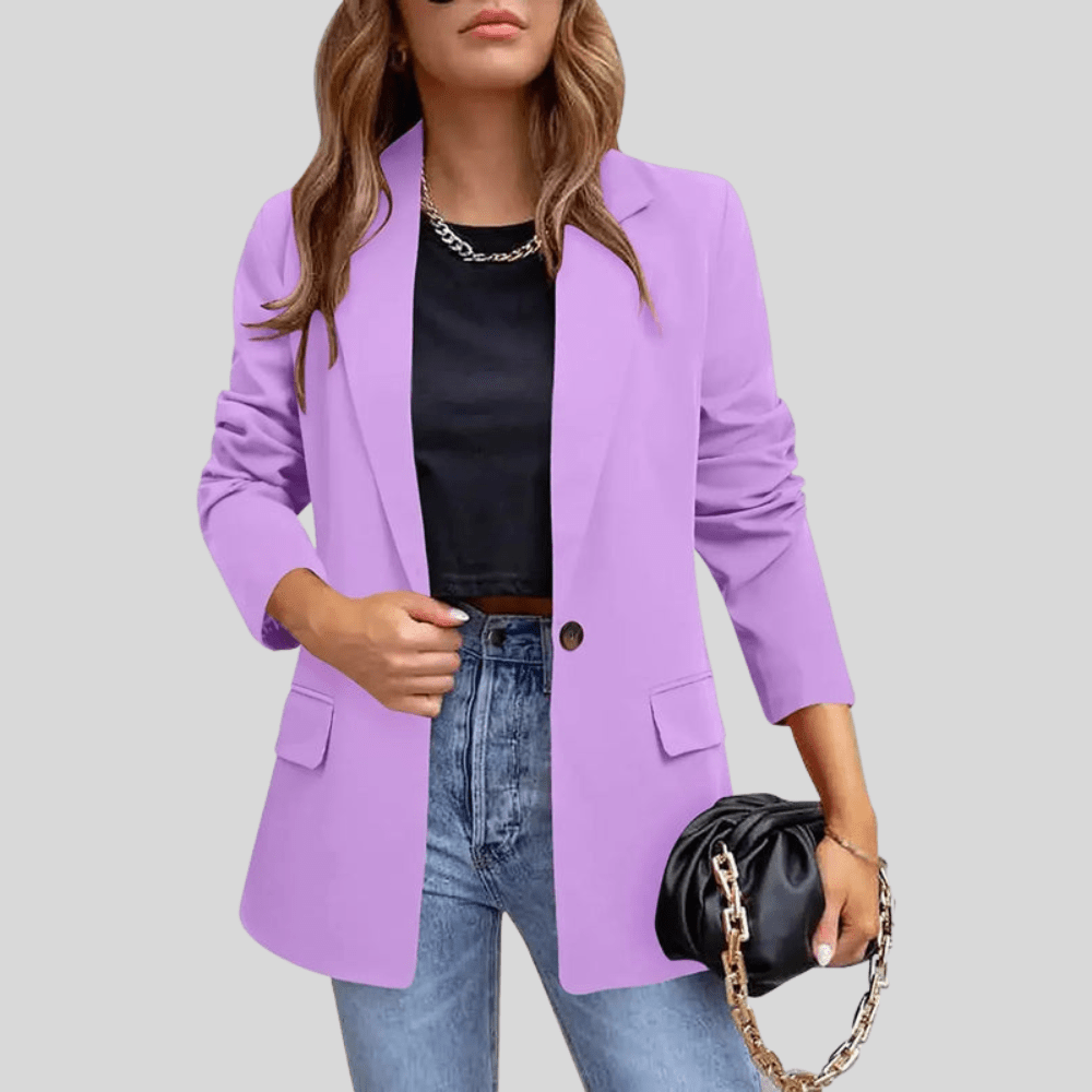 Leslie | Women's Oversized Turn-Down Collar Blazer